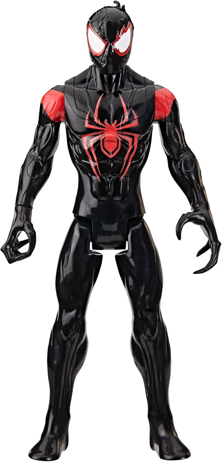 Figura de acción Spider-Man Venom, 30 cm, Miles Morales, Marvel