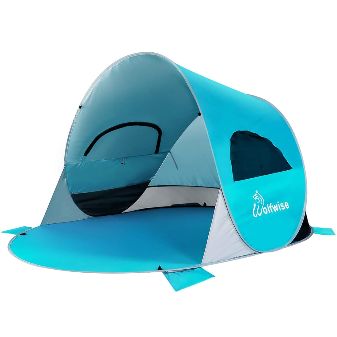 WolfWise UPF 50 Easy Pop Up 3-4 personas Tienda de playa