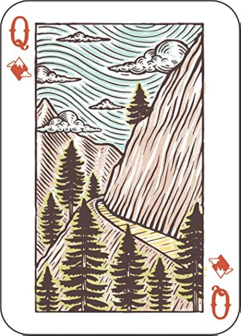 Crónica libros grandes al aire libre juego tarjetas