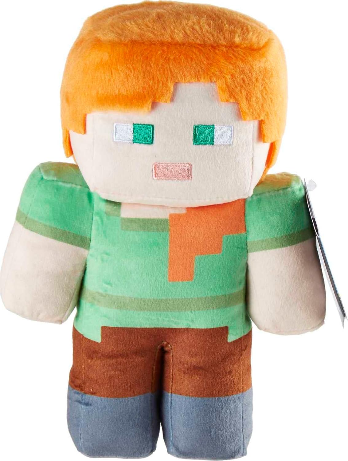 Muñeca de Peluche Minecraft Alex, Mattel, Coleccionable, 3+ Años