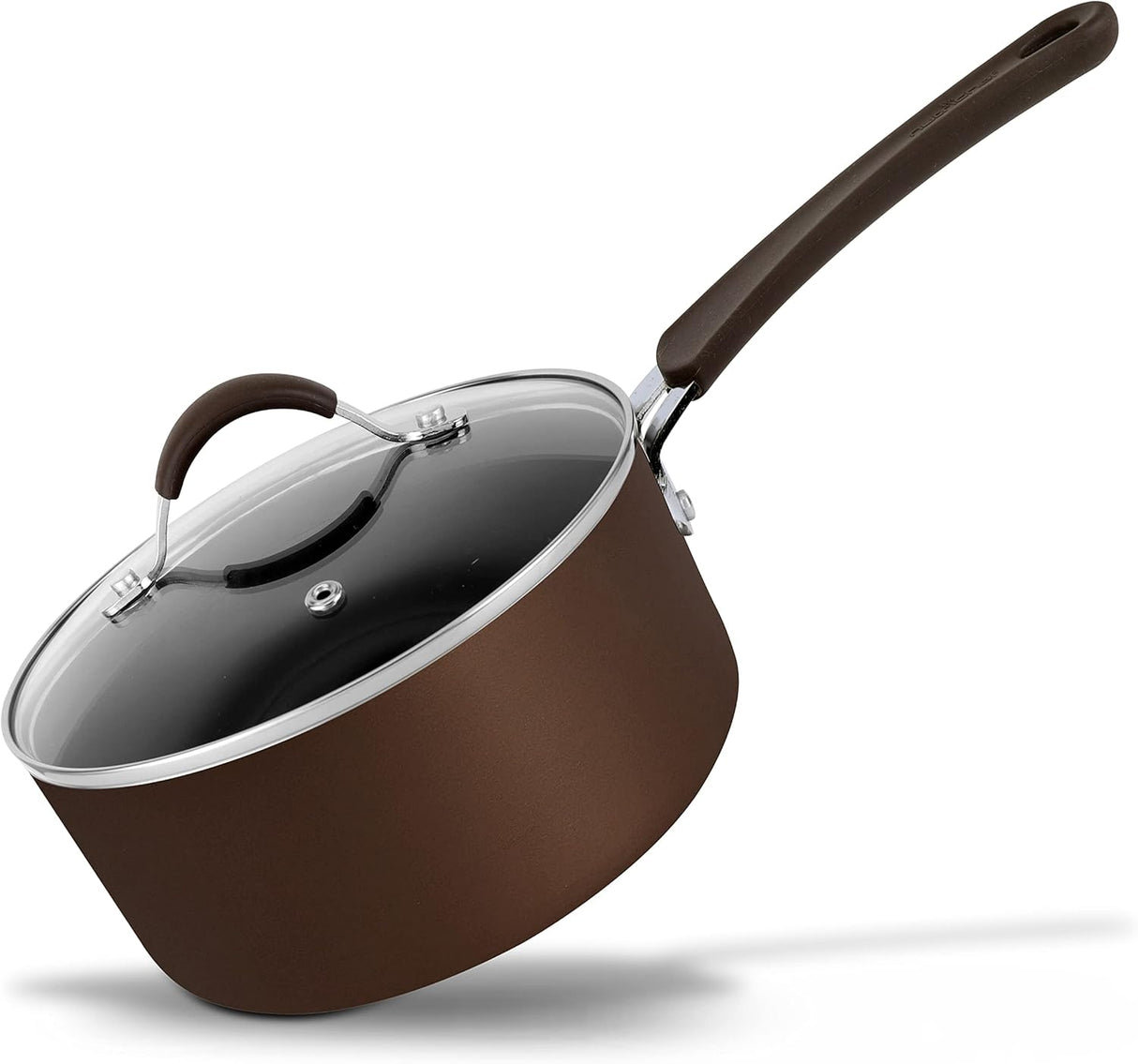 Olla de salsa con tapa de vidrio NUTRICHEF NCCW14SBR2SP