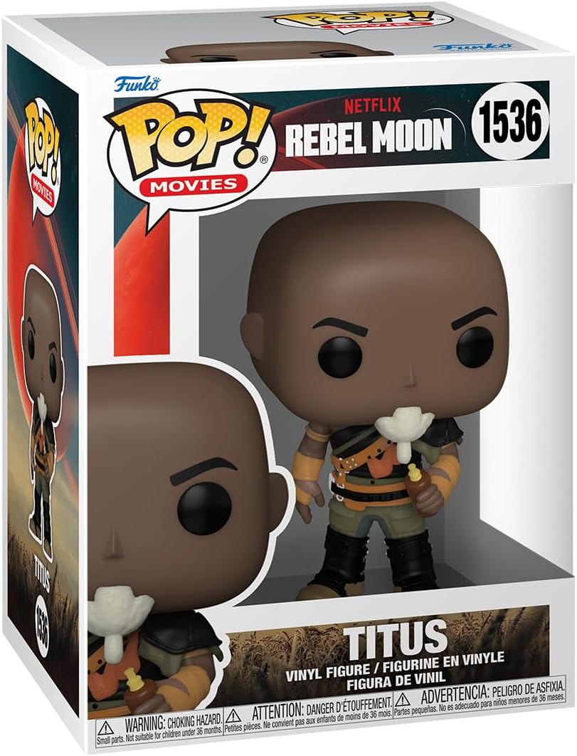 Funko Pop! Películas: Netflix - Rebel Moon, Titus Coleccionable