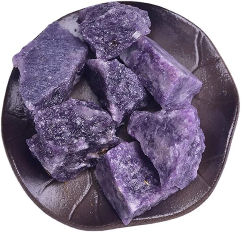 Cristales de Lepidolita Crudos para Sanación y Decoración