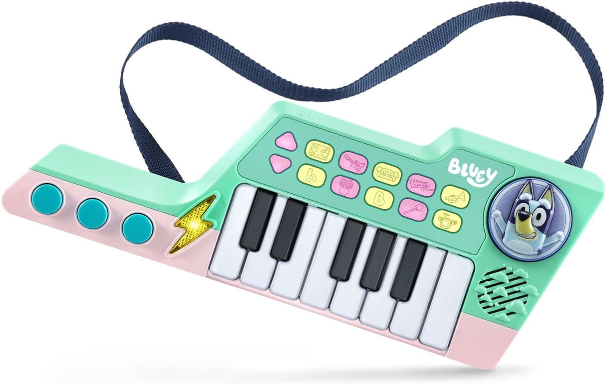 Teclado VTech Bluey, juguete musical para niños, modelo Keytar