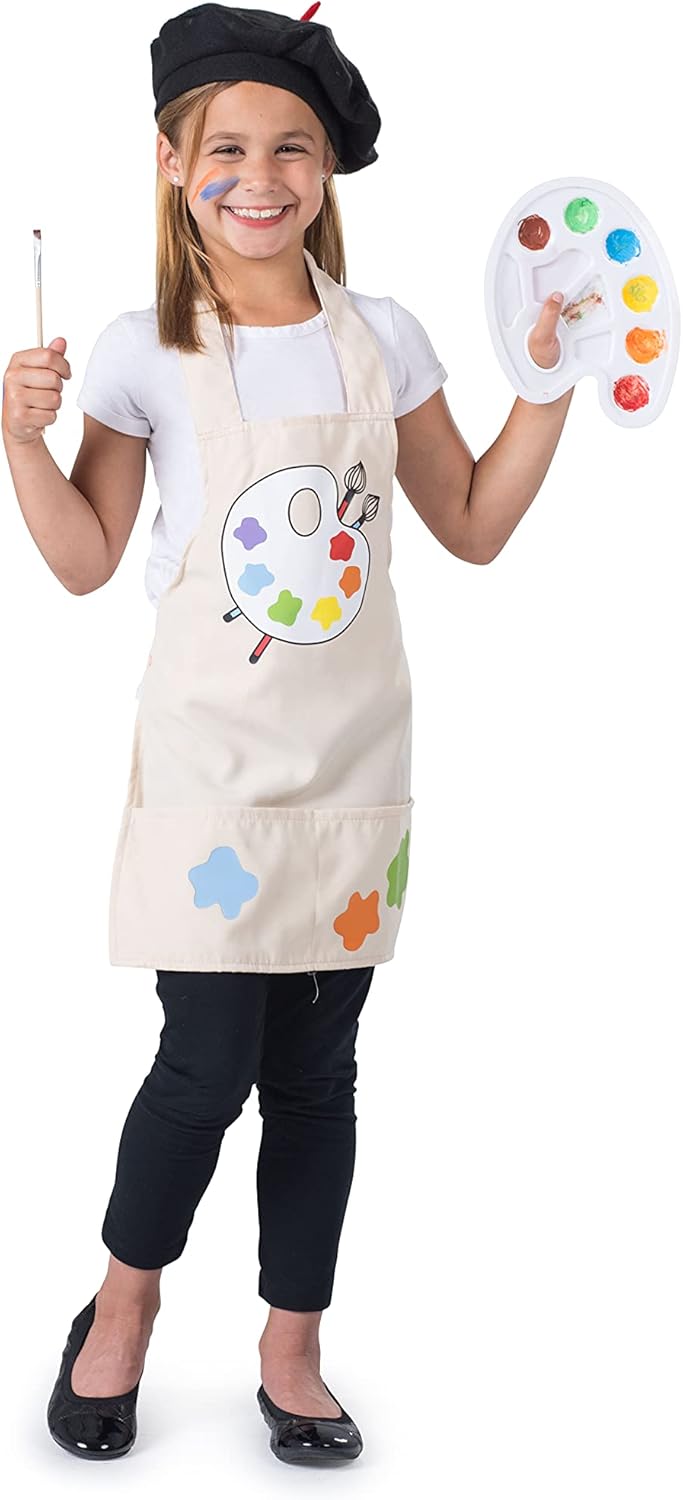 Disfraz de Artista para Niños Dress Up America con Boina