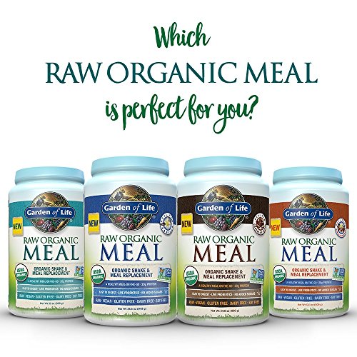 Polvo de proteína orgánica a base de plantas crudas