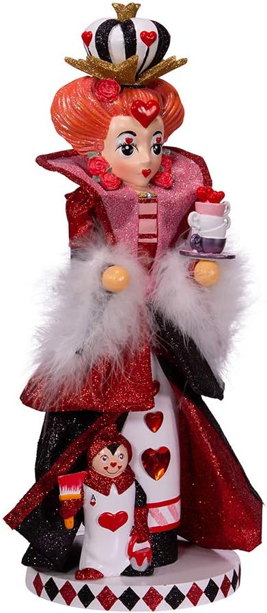 Nutcracker de Reina de Corazones 17.5 pulgadas, Kurt S. Adler