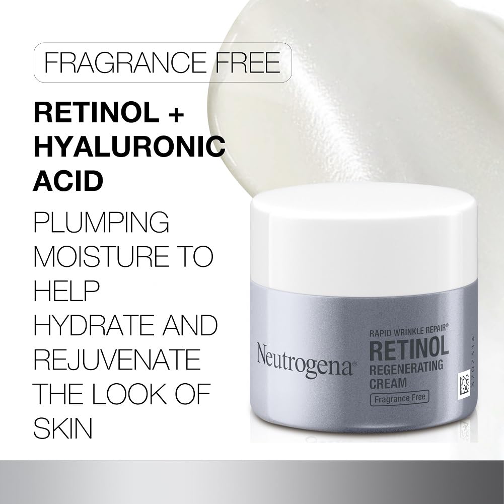 Crema Facial y de Cuello Regeneradora con Retinol