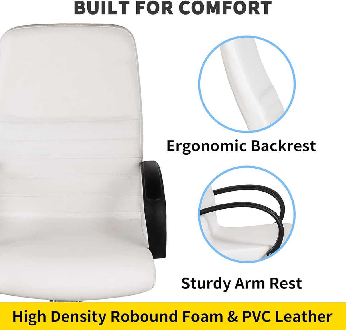 Happybuy Unidad de pedicura de spa ajustable de limpiar blanco