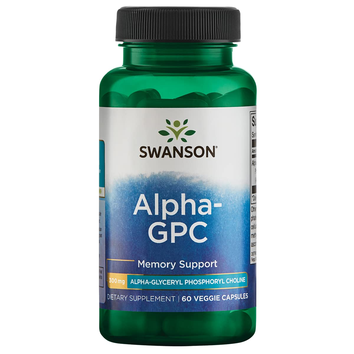 Alpha-GPC Alpha Glicerofosfocolina 300mg 60 Cápsulas Veg.