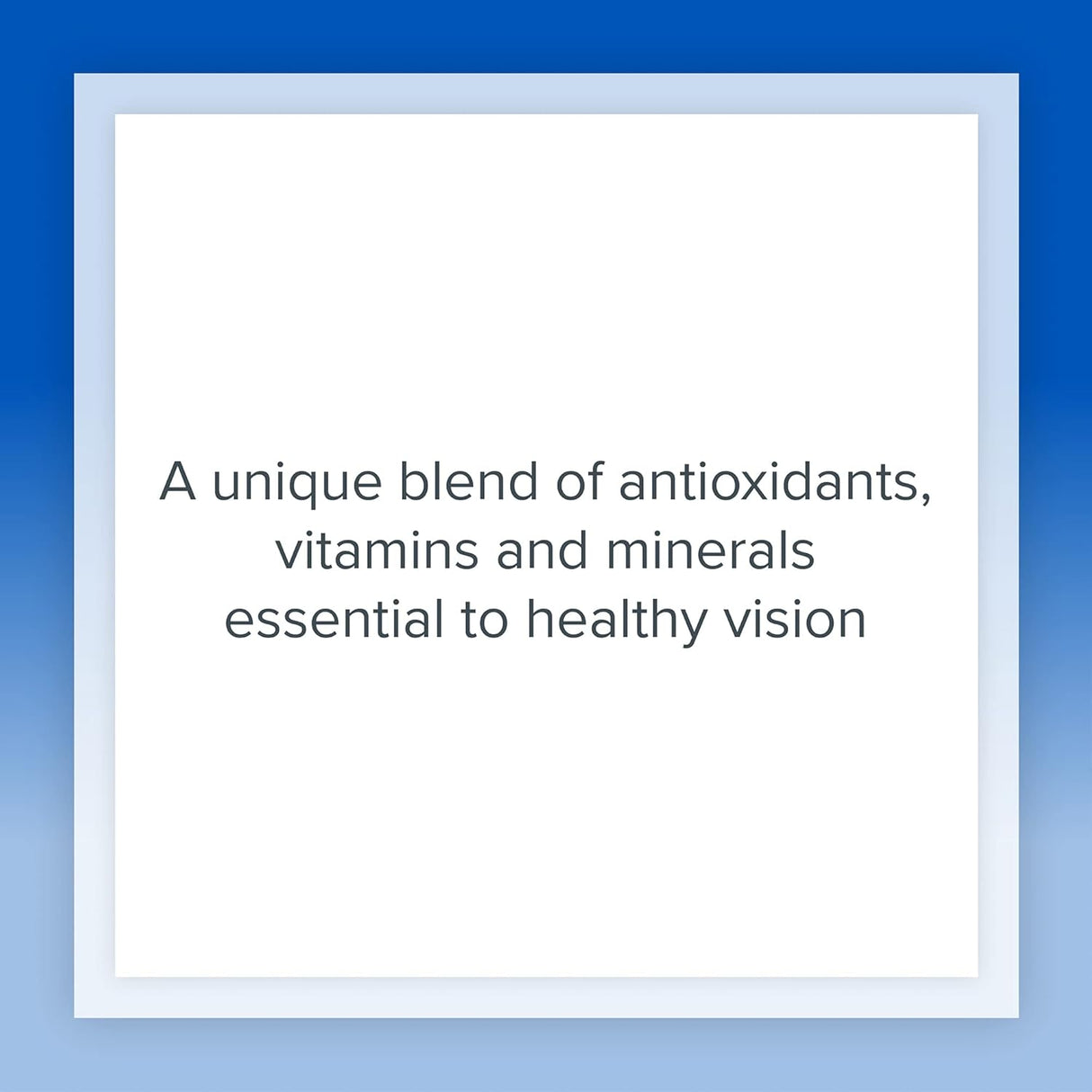 Suplemento Factores oculares avanzados apoyo antioxidante