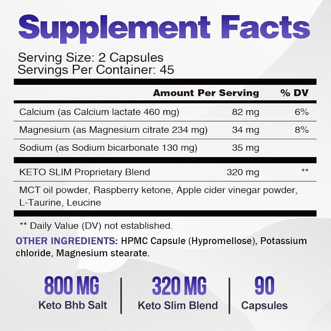 Píldoras Keto con vinagre de sidra de manzana VEGEPOWER