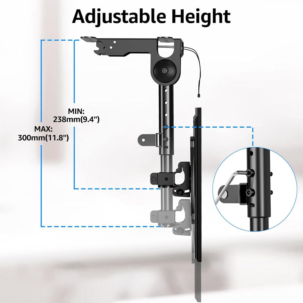 Soporte de TV Plegable MOUNTUP, Ajustable, VESA 75x75, MU0049
