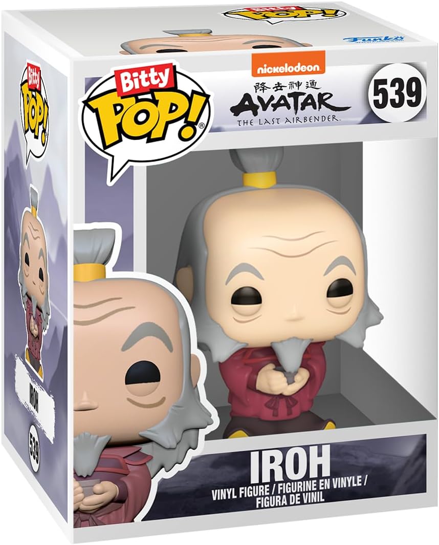 Figuras Mini Funko Bitty Pop! Avatar: Iroh, Zhao, Ozai y Chase