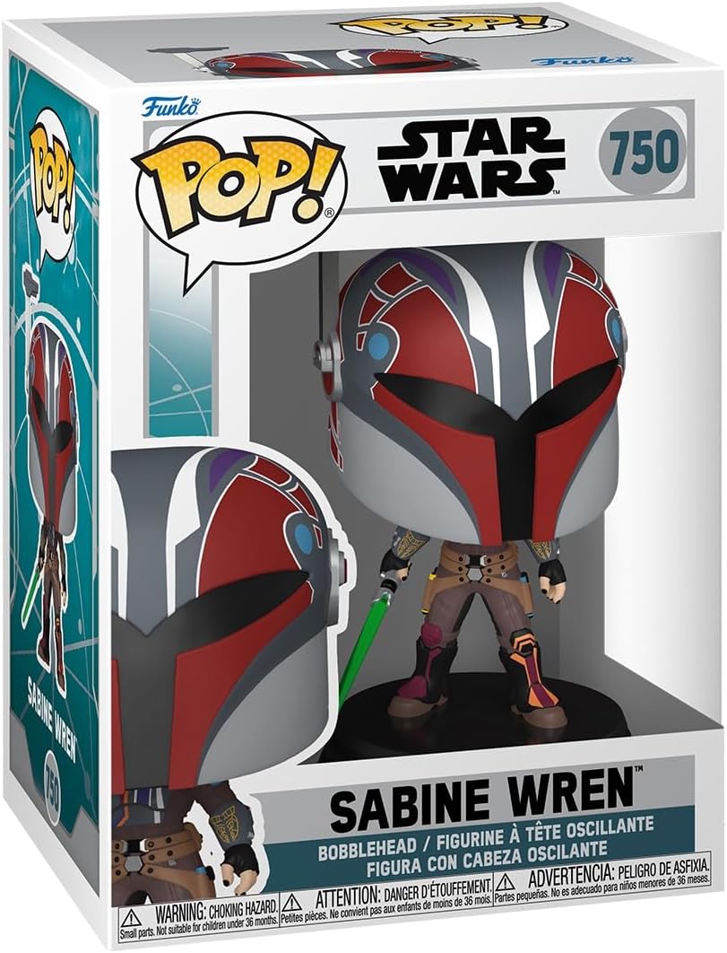 Funko POP Ahsoka - Figura Coleccionable Sabine Wren - Star Wars