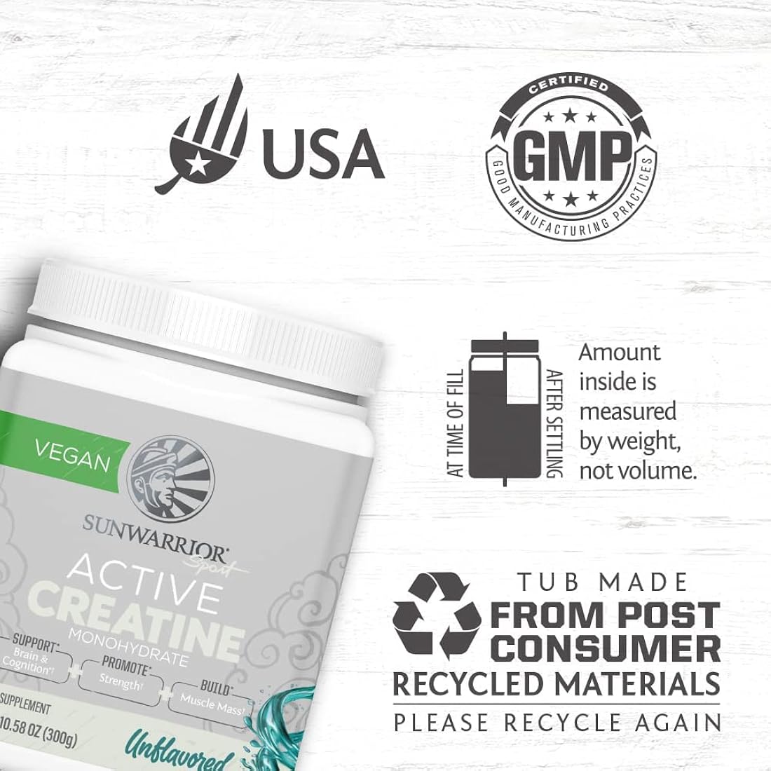 Suplementos Alimenticios Polvo de monohidrato de creatina