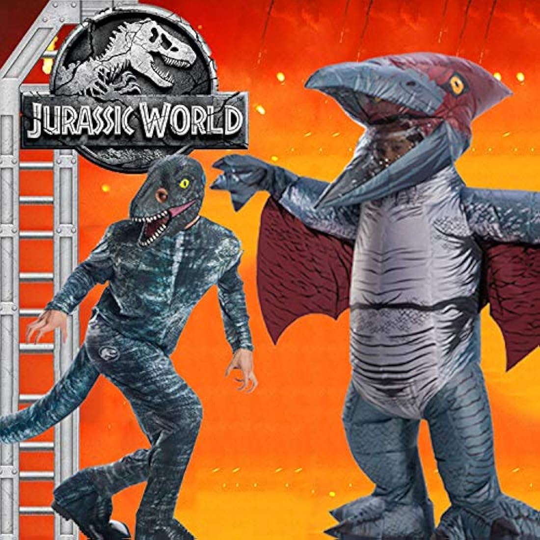 Traje de Rubie Co Rubies Jurassic World 2 Oversize T-Rex
