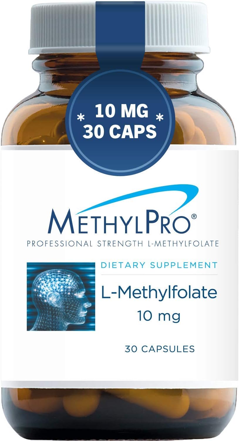 Suplemento MethylPro 10 mg de L-metilfolato de folato