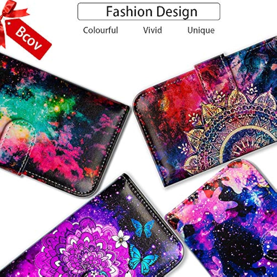 cartera Funda de piel sintética para iPhone 8 Plus