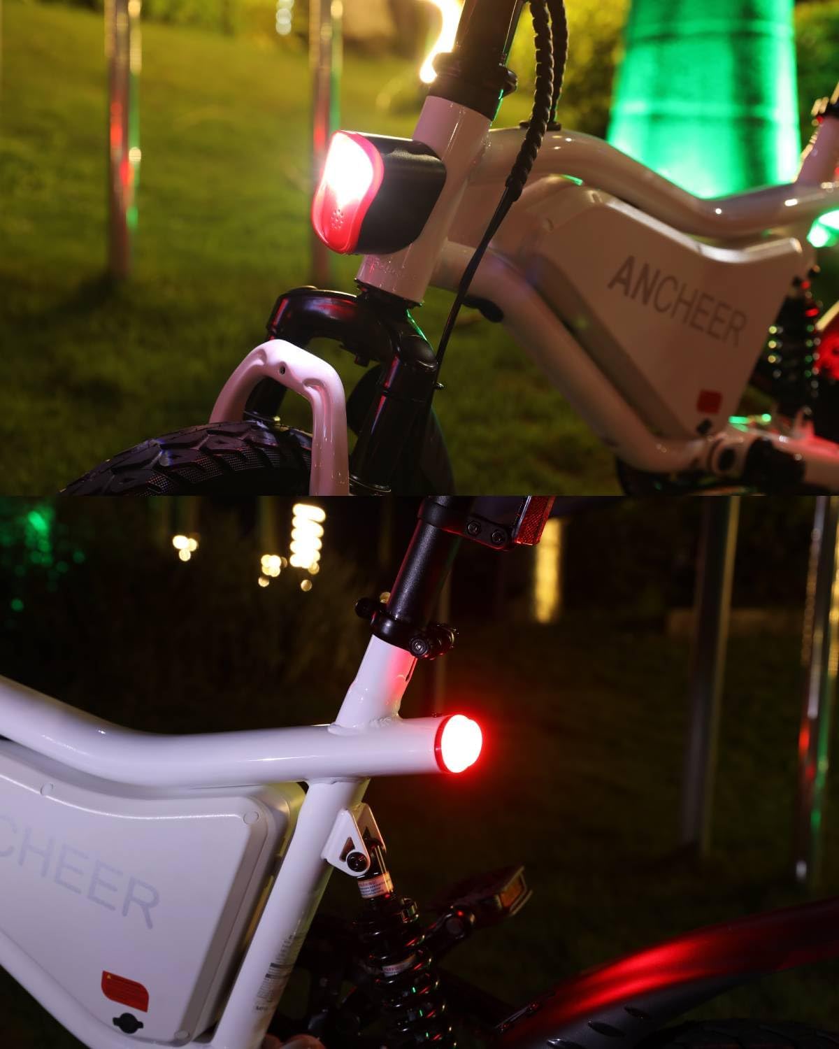 Bicicleta Eléctrica Plegable ANCHEER 350W, 22MPH, Modelo 14