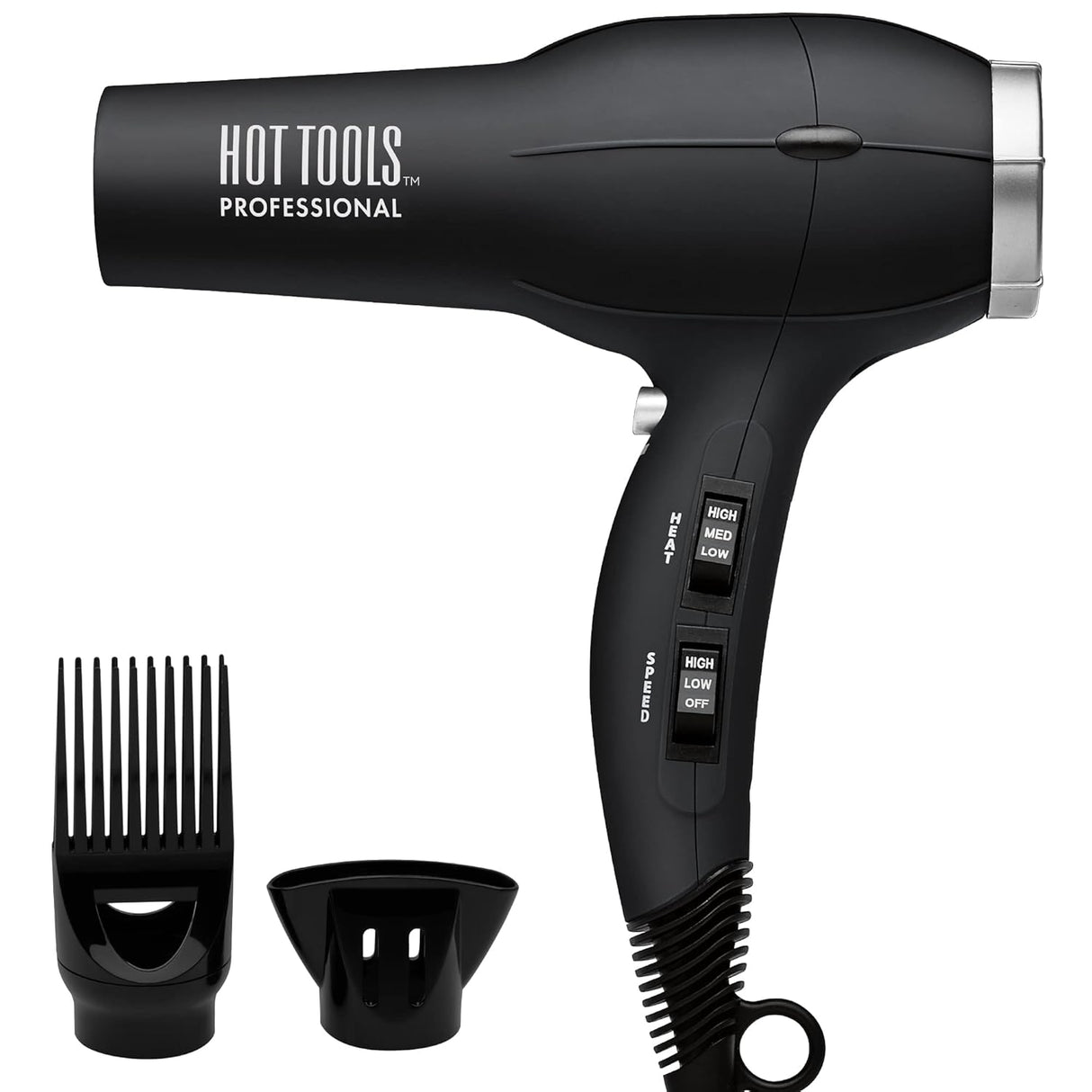 Secador Turbo Iónico 1875W | Hot Tools, Sin Frizz, Profesional