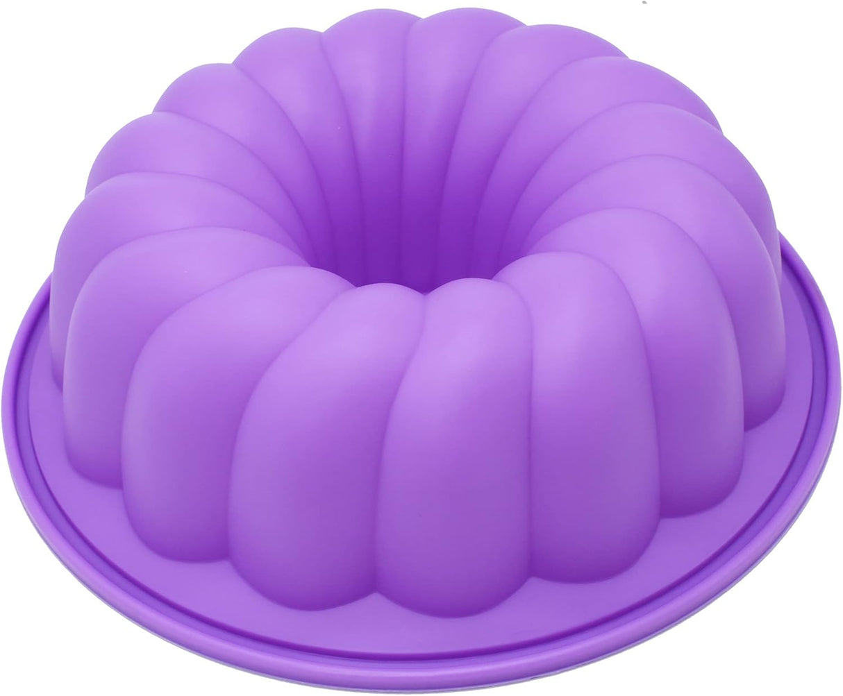 X-Haibei Molde redondo de lujo del silicón de gelatina