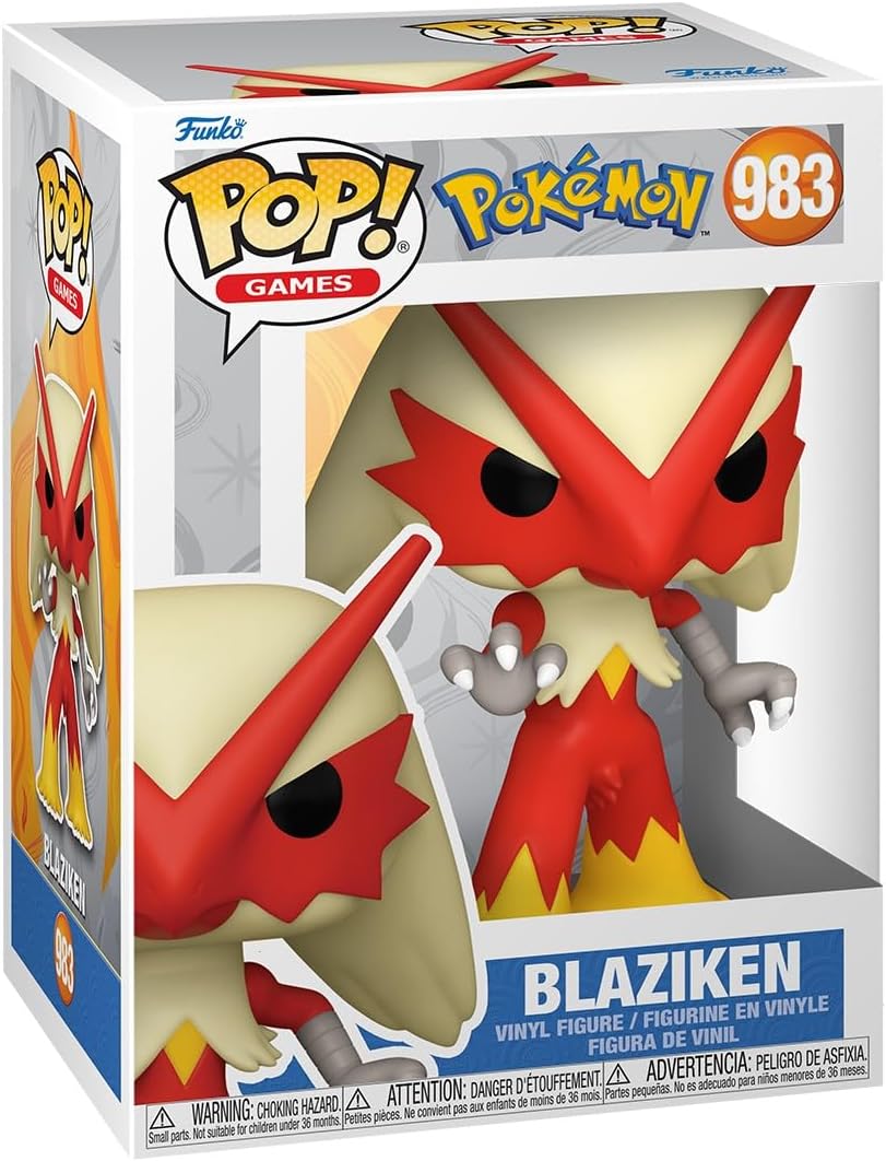 Funko Pop! Juegos: Pokémon - Figura Blaziken Coleccionable