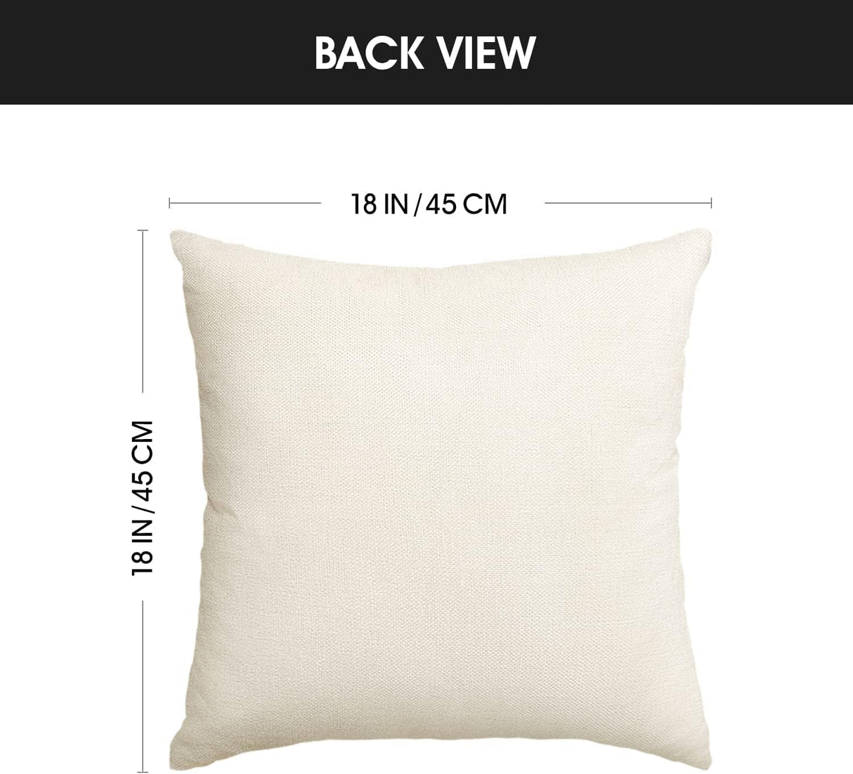 Cojines Decorativos Otoñales AVOIN, Set de 4, 18 x 18 Pulgadas