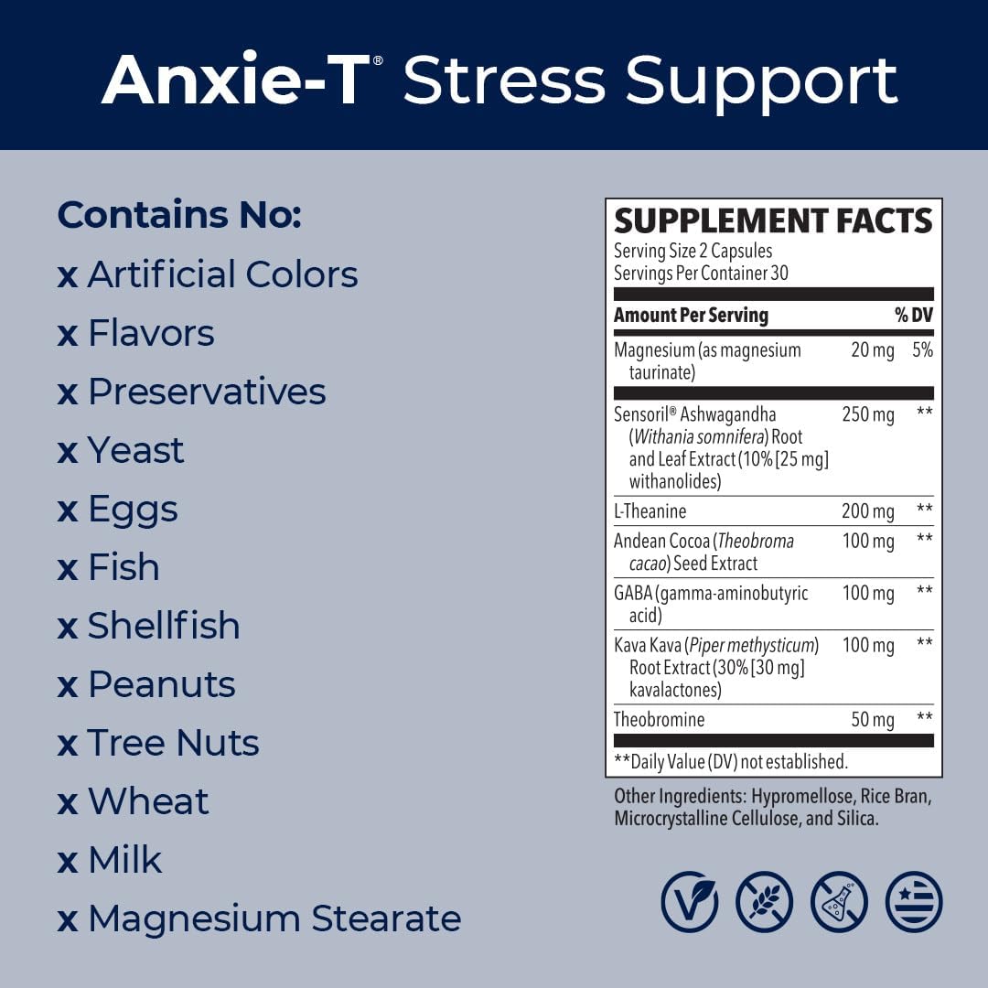 Suplemento extra fuerte para aliviar el estrés Life Seasons