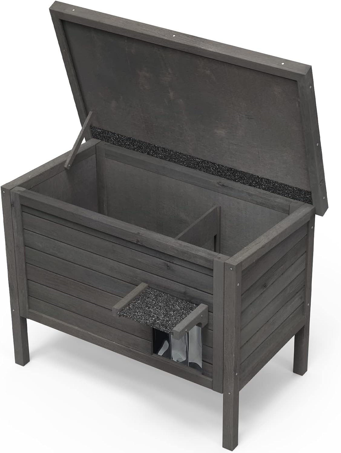 Casa para Gatos GDLF, Aislada, Madera, Grande, Modelo 34.5