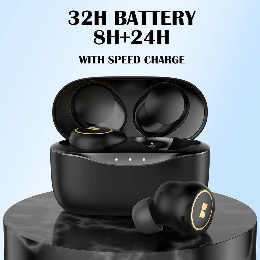 Auriculares Inalámbricos Monster, Bluetooth 5.3, 32h, IPX6
