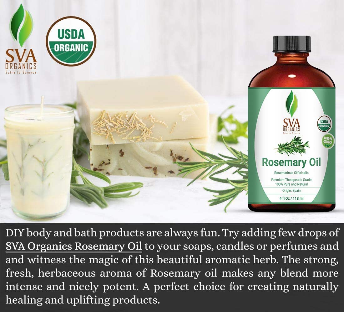 Cuidado Facial Aceite esencial de romero orgánico