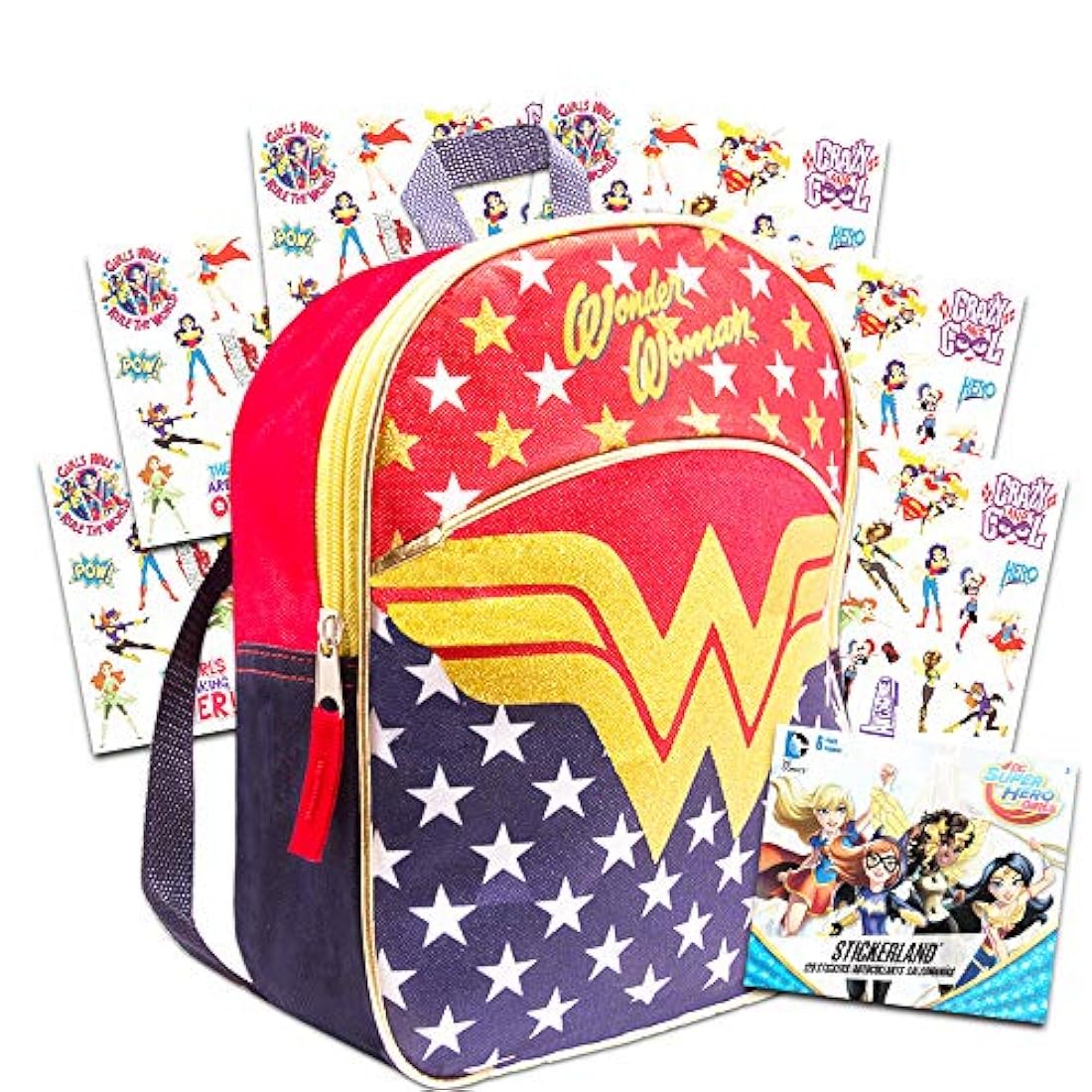 Wonder Woman - Juego de mochila infantil para niños