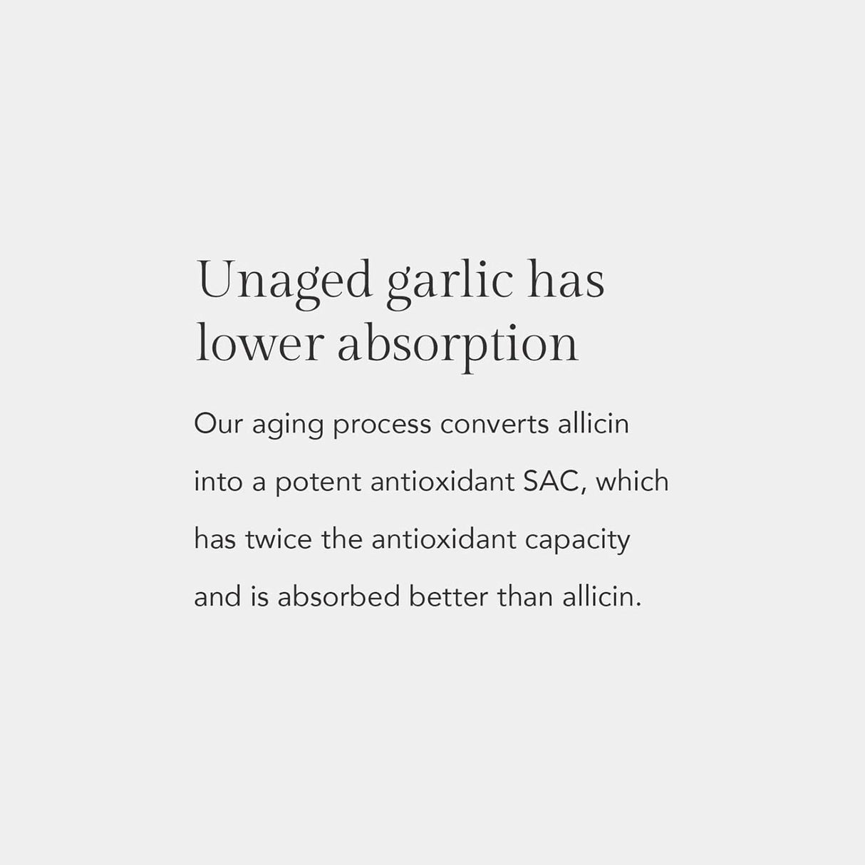 Suplementos de ajo negro envejecido para alta presión