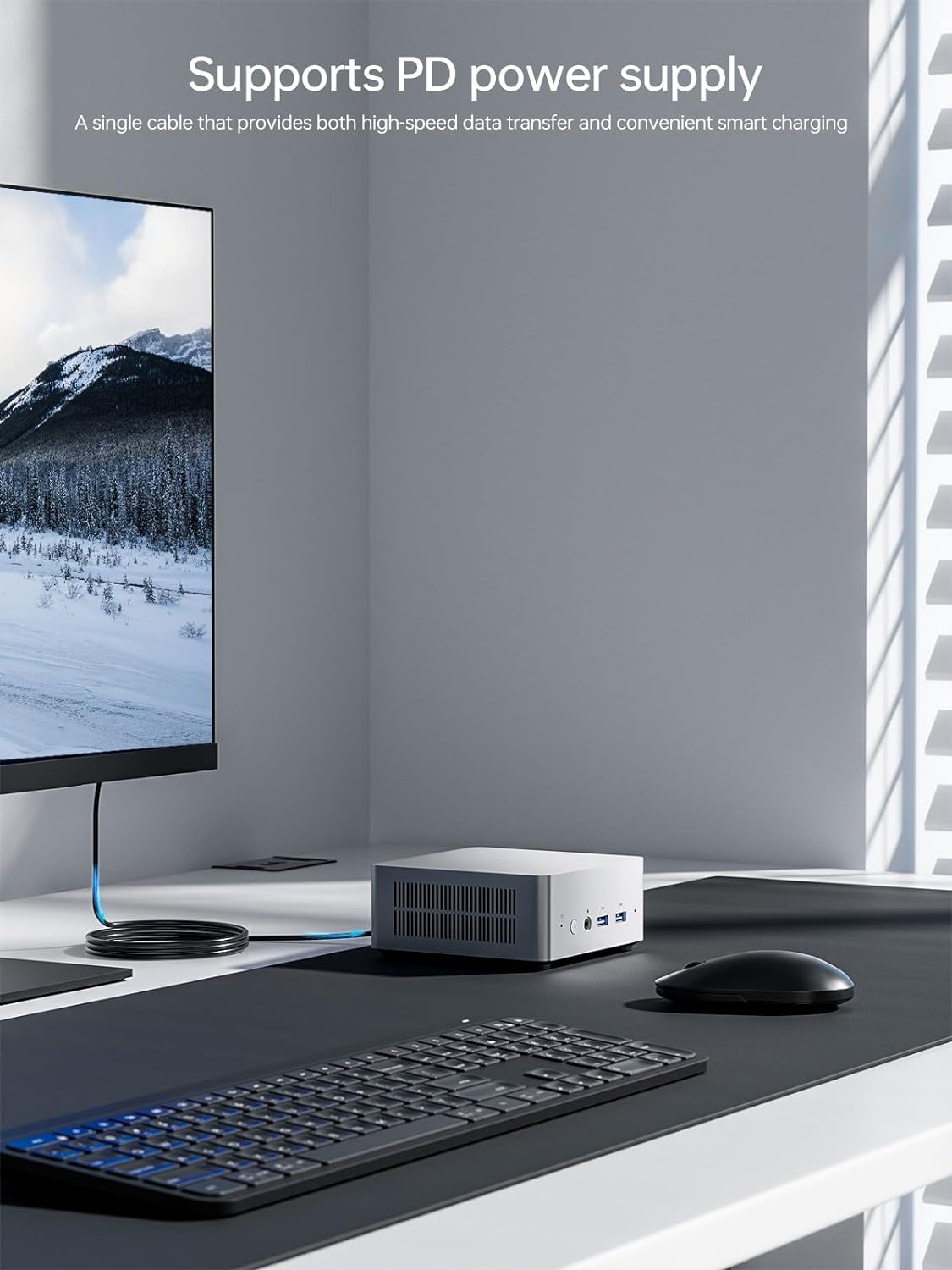 Mini PC UN1245, Intel Core i5-12450H, 32 GB RAM 512GB SSD