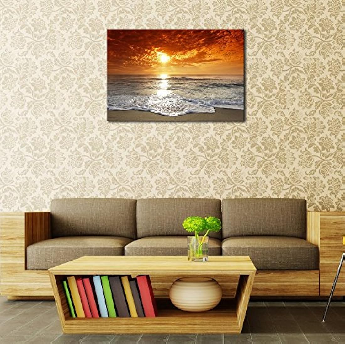 Wieco Art - Paisaje moderno marino, arte expandido