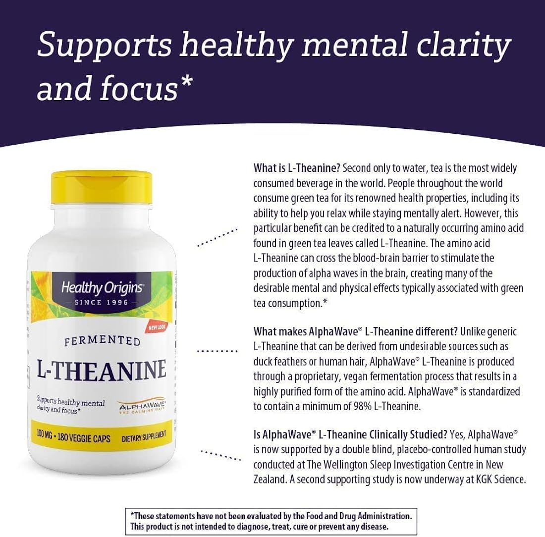 Suplemento Apoyo al estrés Healthy Origins