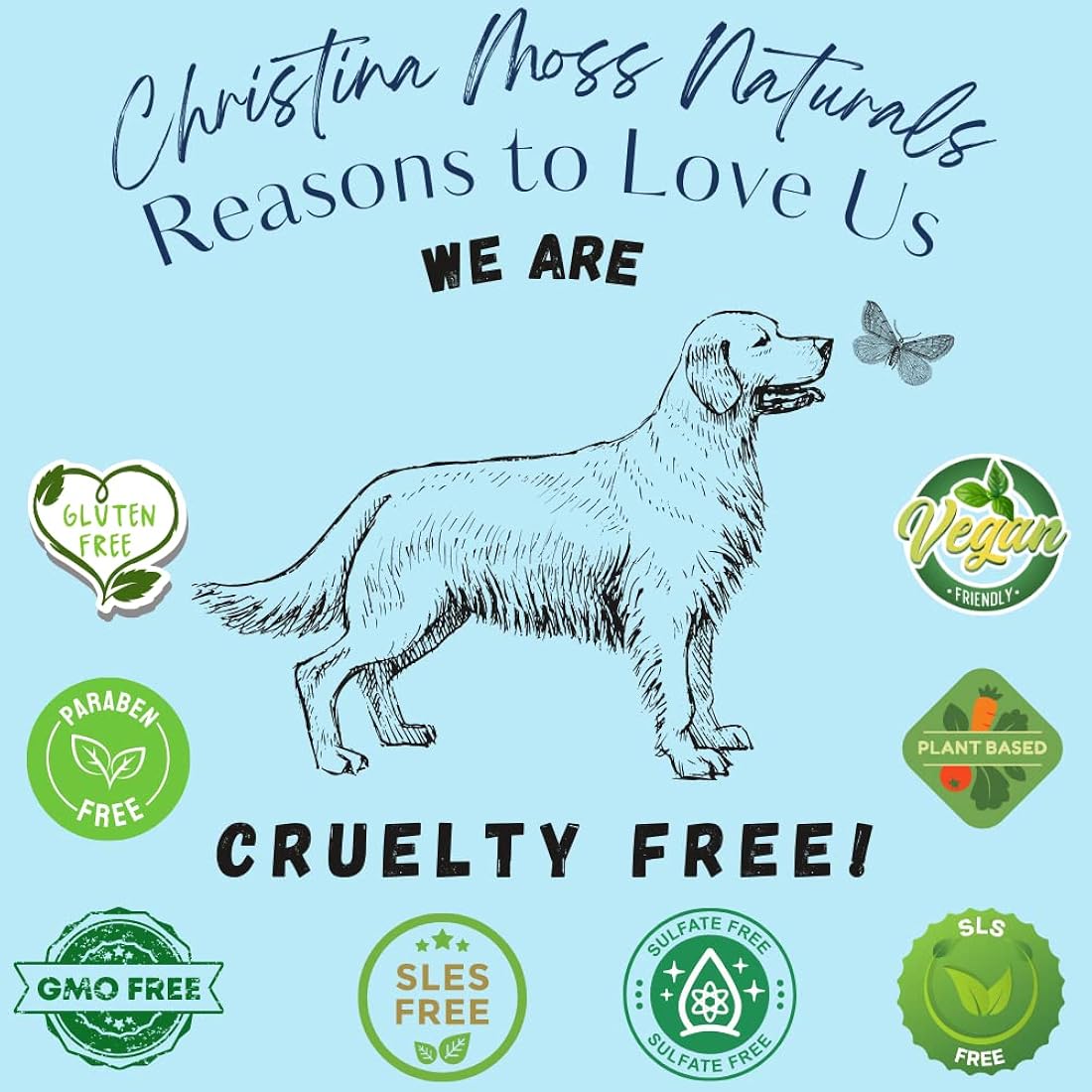 Limpiador facial 100 % natural Christina Moss Naturals