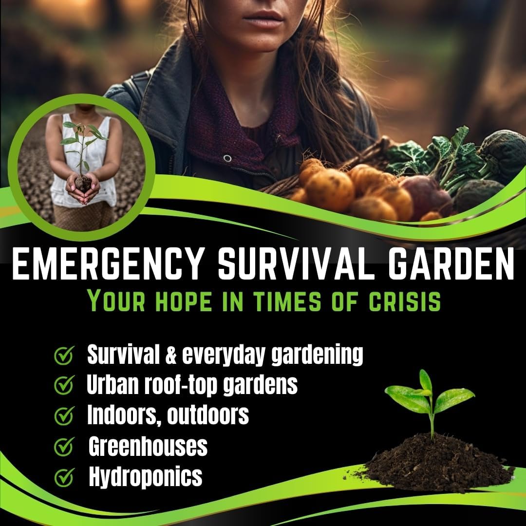 Paquete de Semillas de Vegetales y Hierbas - No GMO - 50 Variedades