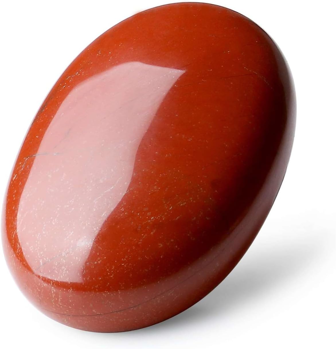 Piedra de Palma de Jaspe Rojo 2.4" - Cristales Sanadores