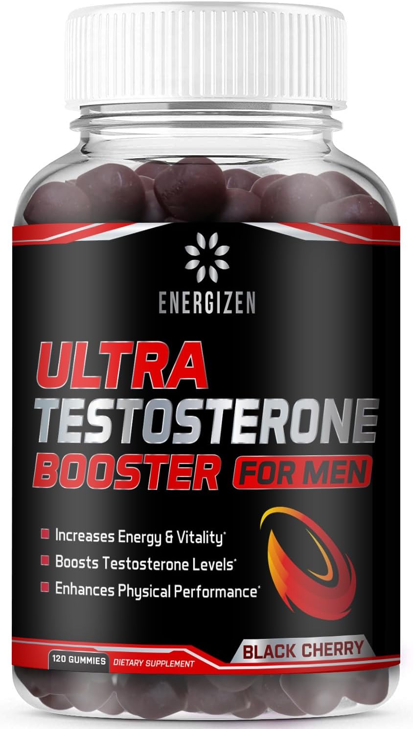 Energizen Potenciador de testosterona 8 en 1 para hombres