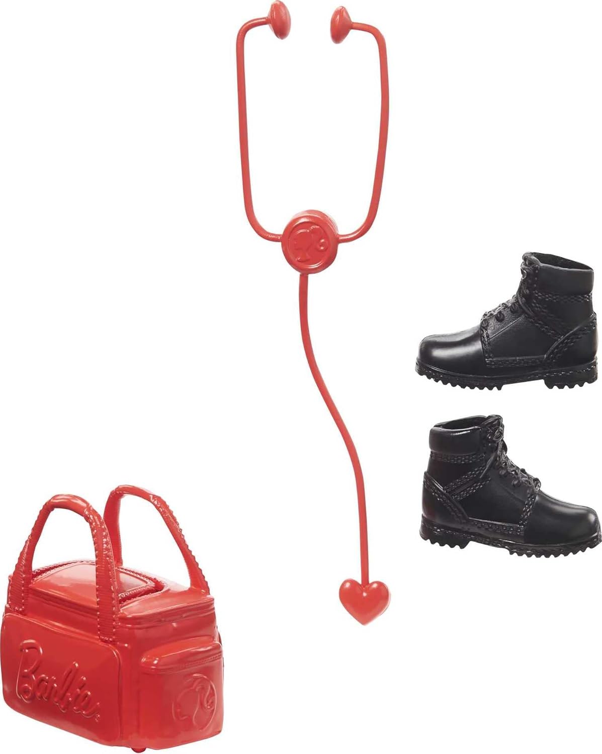 Muñeca Barbie Paramedico con uniforme y accesorios, tipo petite