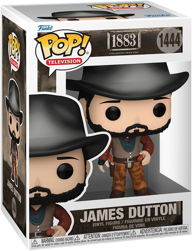 Funko Pop! TV: 1883 - James Dutton, Figura Coleccionable