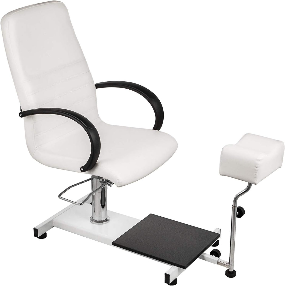 Happybuy Unidad de pedicura de spa ajustable de limpiar blanco