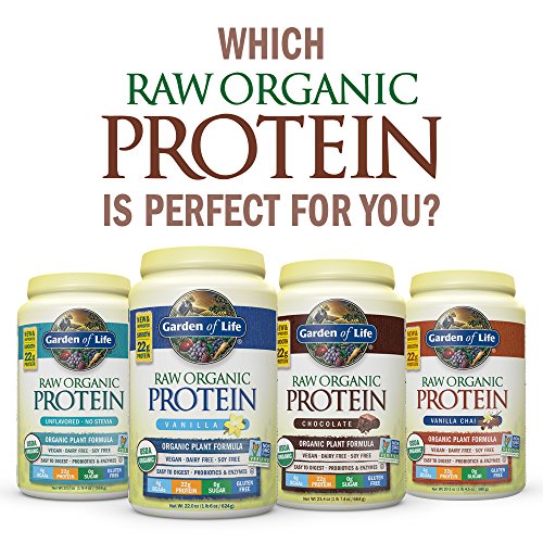 Polvo de proteína vegana orgánica con vitaminas y probiótico