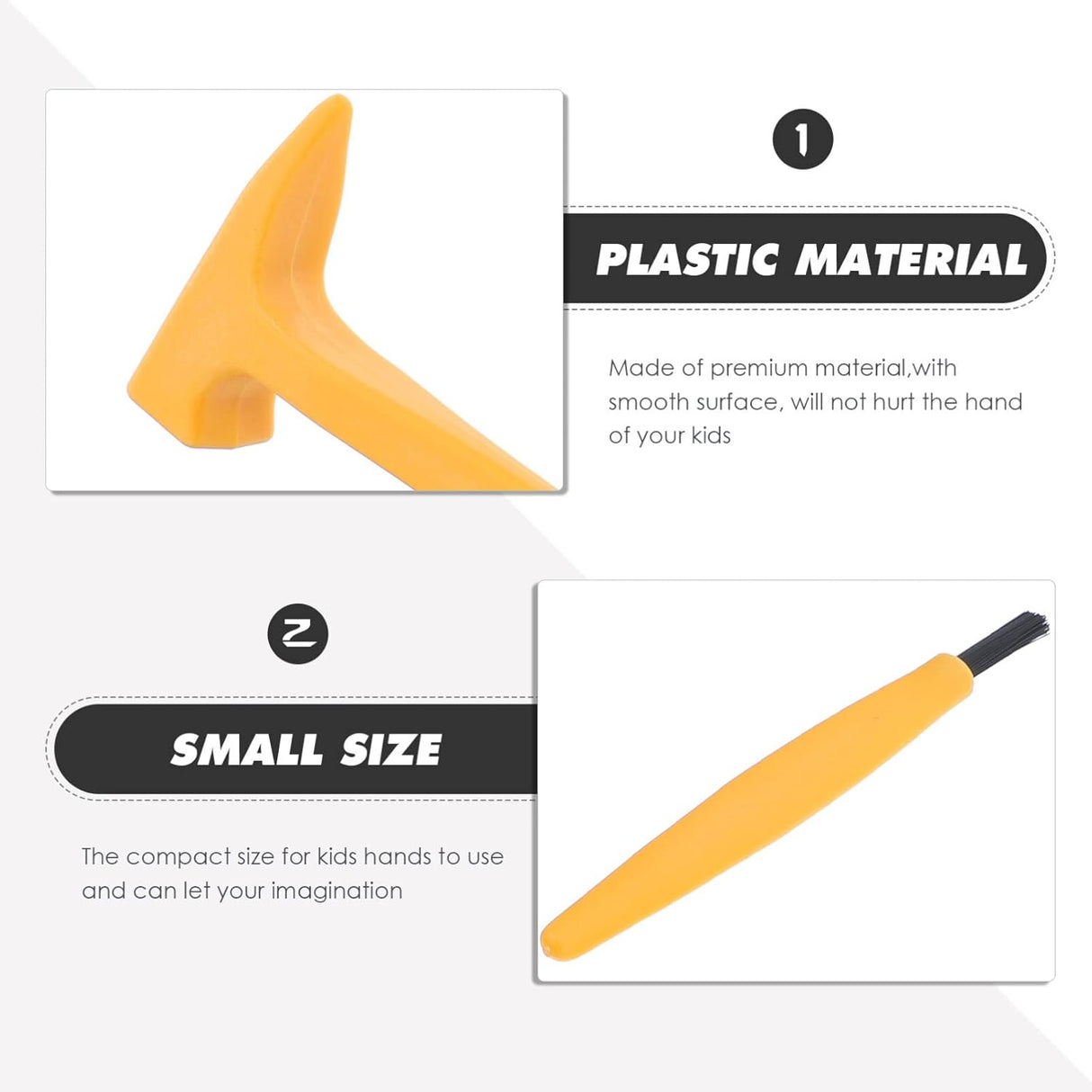 Kit de Excavación de Fosiles Dinosaurios ibasenice - 3 Piezas