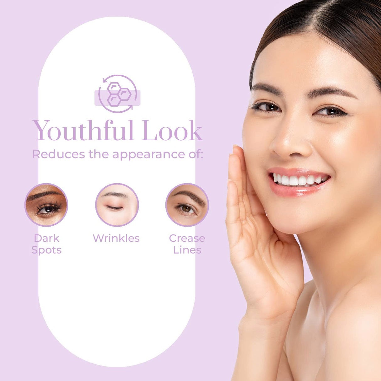 Serum Ojos Vitamina C y Ácido Hialurónico Antiarrugas y Ojeras