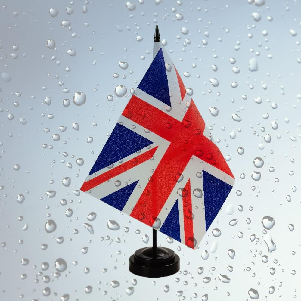 Bandera de mesa del Reino Unido, decoración de oficina, 8x5