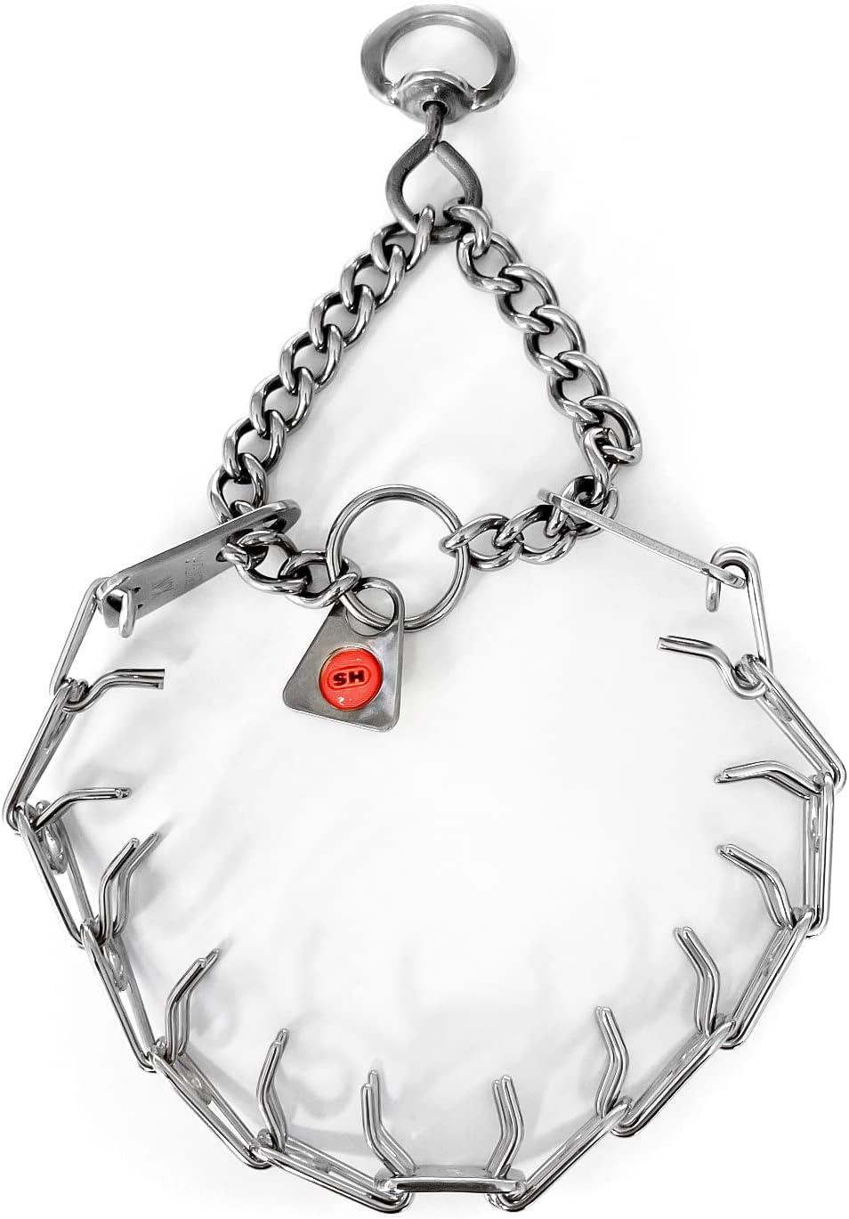 Collar de adiestramiento HS HERM. SPRENGER, acero inoxidable, 4mm