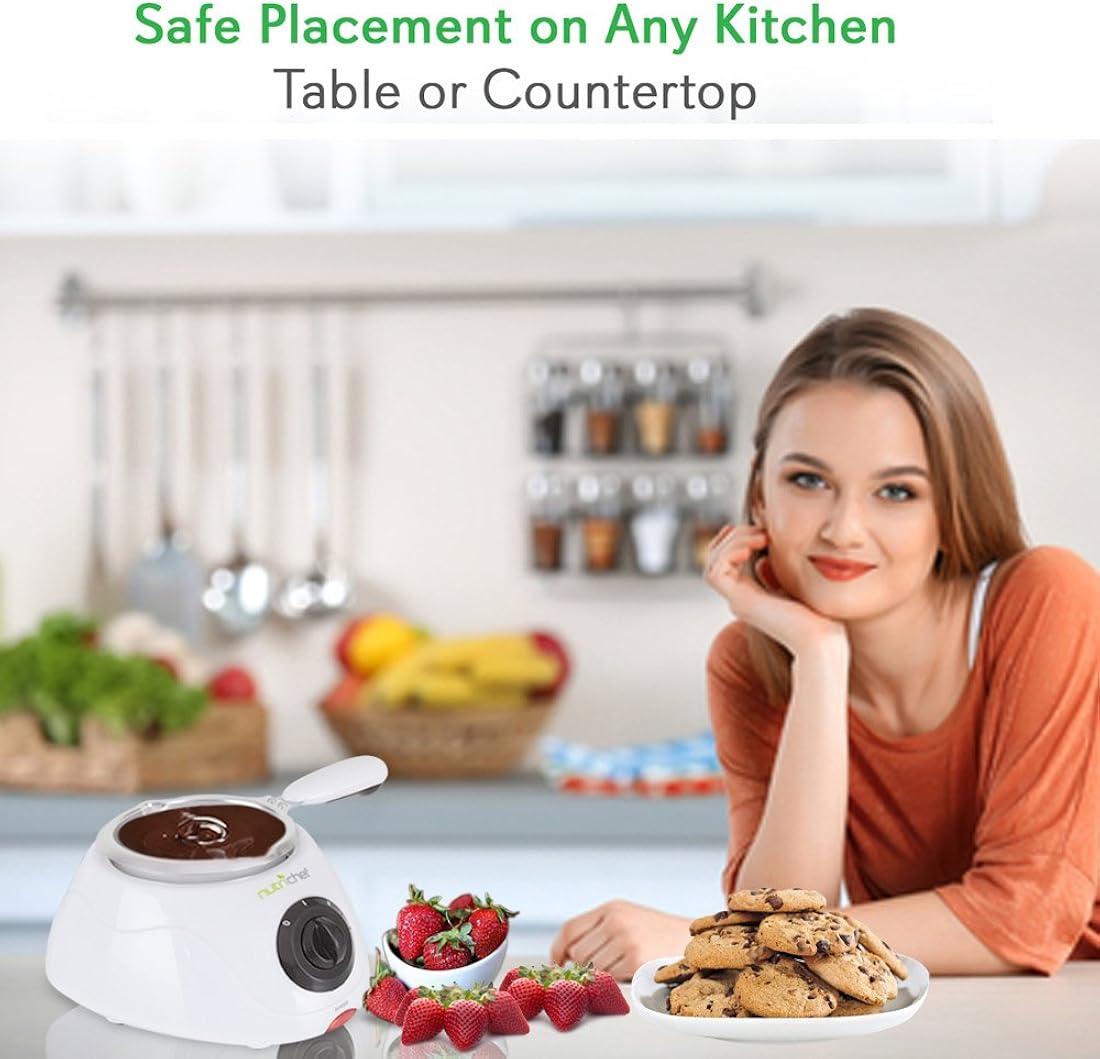 Fondué de calentamiento de chocolate NUTRICHEF PKFNMK14